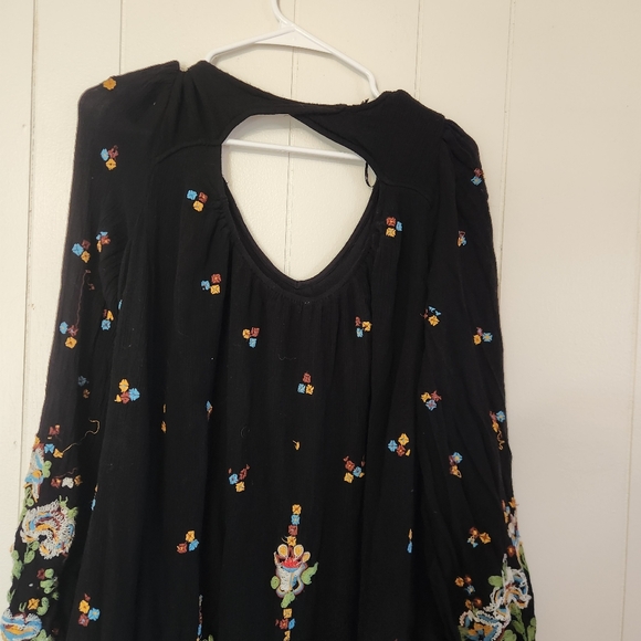 Free People Oxford Embroidered Shift Dress - Picture 4 of 5